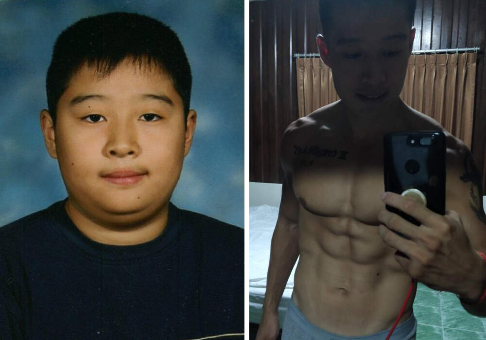 Danny's transformation from being naturally fat to maintaining a 6-pack year-round while working as a Software Engineer